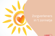 zorgverleners in het zonnetje